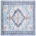 Vloerkleed ORIZ Meerkleurig 200 x 200 cm 100% polyester