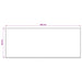 Vloerkleed ORIZ Bruin 80 x 200 cm 100% polyester