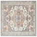 Vloerkleed ORIZ Bruin 240 x 240 cm 100% polyester