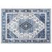 Vloerkleed ORIZ Donkerblauw 140 x 200 cm 100% polyester