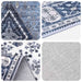 Vloerkleed ORIZ Donkerblauw 300 x 400 cm 100% polyester