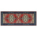 Vloerkleed ORIZ Rood 80 x 200 cm 100% polyester