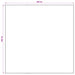 Vloerkleed ORIZ Rood 200 x 200 cm 100% polyester