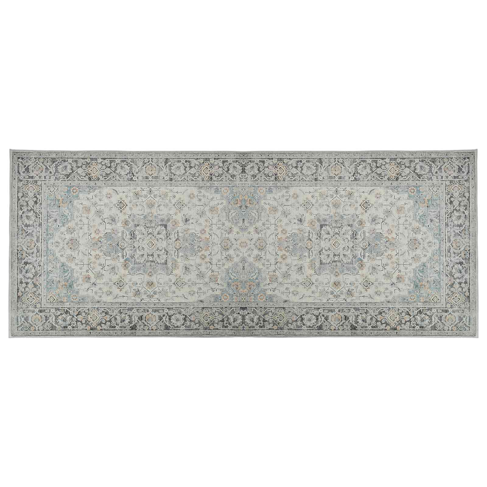 Vloerkleed ORIZ Crèmekleurig 80 x 200 cm 100% polyester