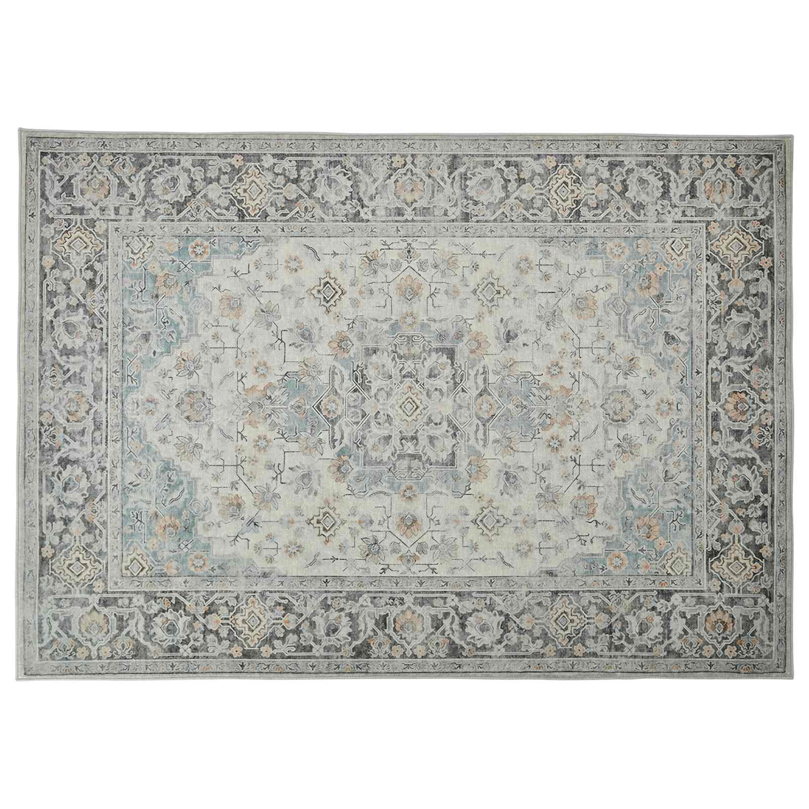 Vloerkleed ORIZ Crèmekleurig 200 x 280 cm 100% polyester