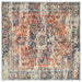 Vloerkleed ORIZ Oranje 200 x 200 cm 100% polyester
