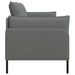 2-Zits Sofa Donkergrijs 188 x 81 x 89 cm Stof