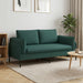 2-Zits Sofa Donkergroen 188 x 81 x 89 cm Stof