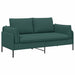 2-Zits Sofa Donkergroen 188 x 81 x 89 cm Stof