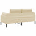 2-Zits Sofa Crèmekleurig 188 x 81 x 89 cm Stof