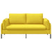 2-Zits Sofa Lichtgeel 188 x 81 x 89 cm Stof