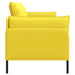 2-Zits Sofa Lichtgeel 188 x 81 x 89 cm Stof