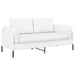 2-Zits Sofa Wit 188 x 81 x 89 cm Stof