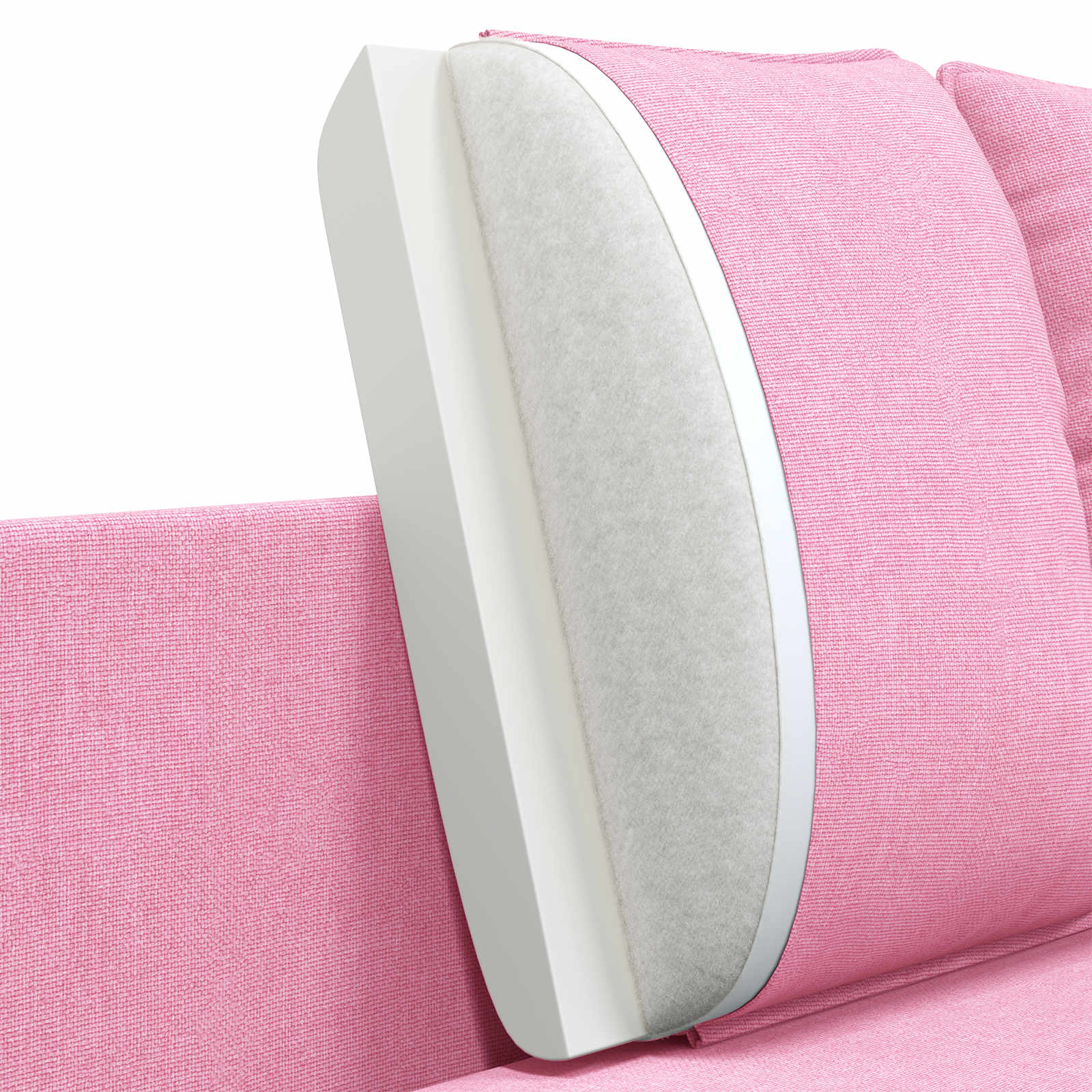 2-Zits Sofa Roze 188 x 81 x 89 cm Stof