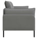 2-Zits Sofa 2-zits Donkergrijs 188 x 81 x 89 cm fluweel