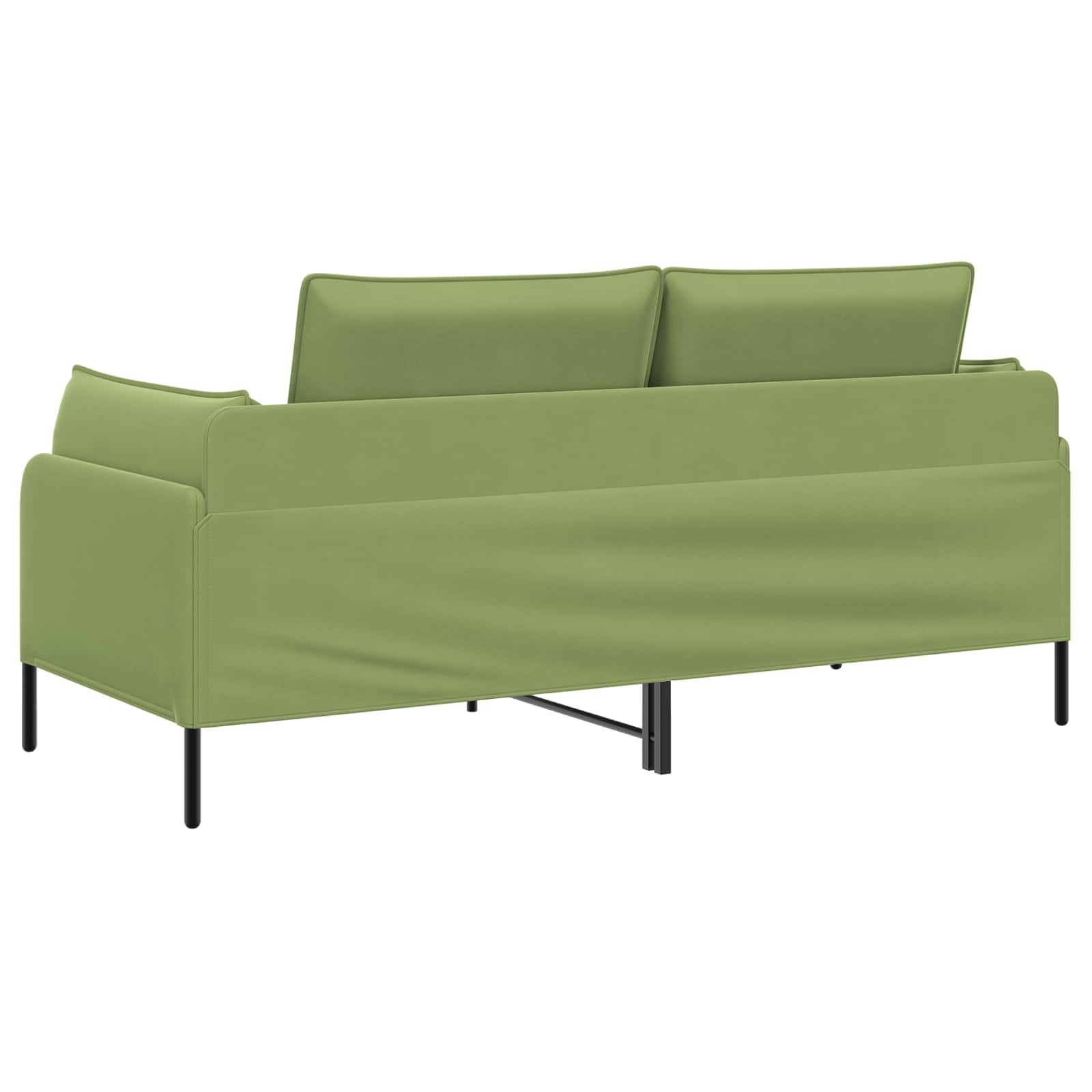 2-Zits Sofa 2-zits Lichtgroen 188 x 81 x 89 cm fluweel