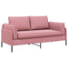 2-Zits Sofa 2-zits Roze 188 x 81 x 89 cm fluweel
