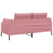 2-Zits Sofa 2-zits Roze 188 x 81 x 89 cm fluweel