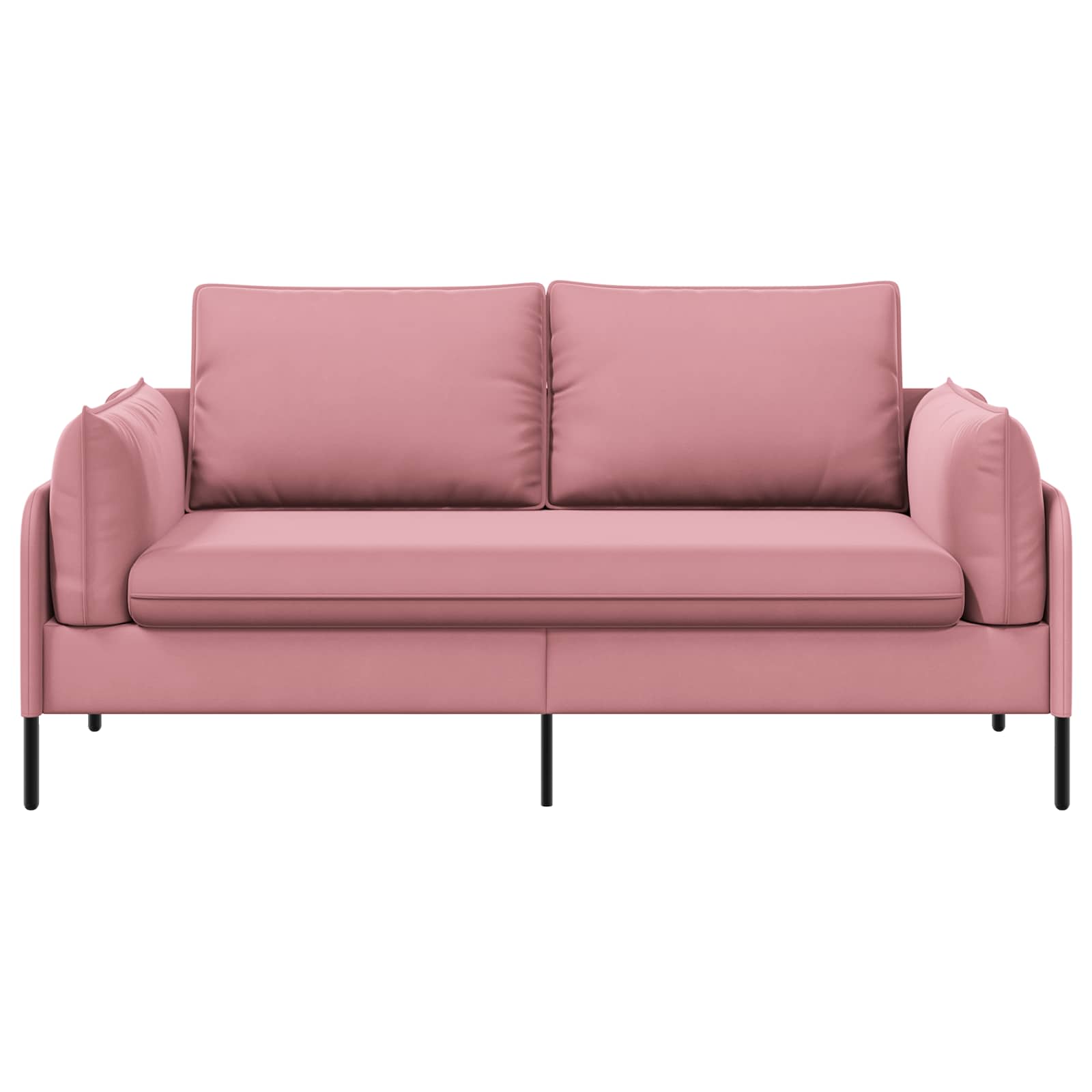 2-Zits Sofa 2-zits Roze 188 x 81 x 89 cm fluweel