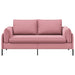 2-Zits Sofa 2-zits Roze 188 x 81 x 89 cm fluweel