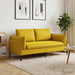 2-Zits Sofa 2-zits Geel 188 x 81 x 89 cm fluweel