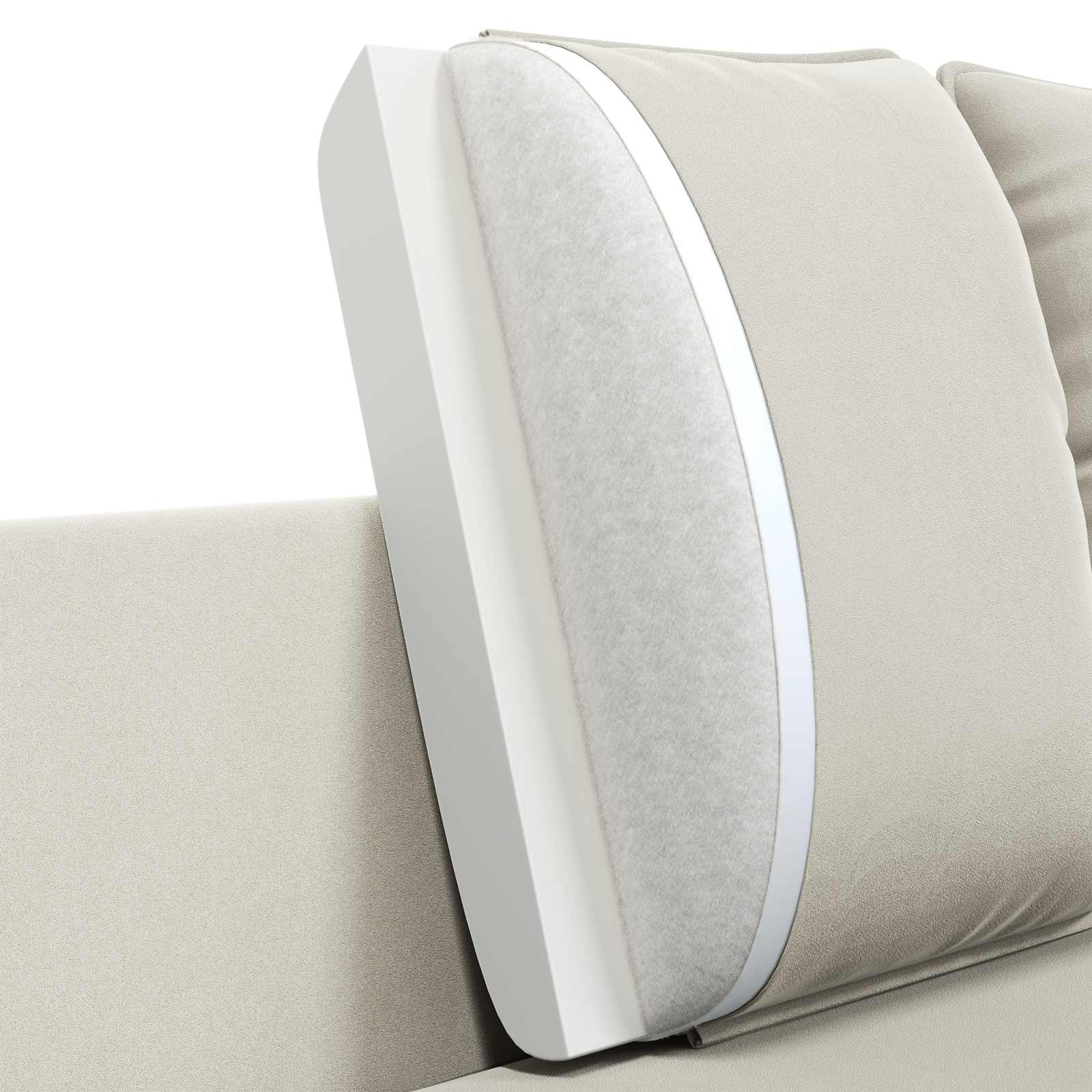 2-Zits Sofa 2-zits Crèmekleurig 188 x 81 x 89 cm fluweel