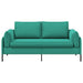 2-Zits Sofa 2-zits Turquoise 188 x 81 x 89 cm fluweel