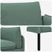 2-Zits Sofa Zeegroen 188 x 81 x 89 cm fluweel