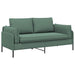 2-Zits Sofa Zeegroen 188 x 81 x 89 cm fluweel