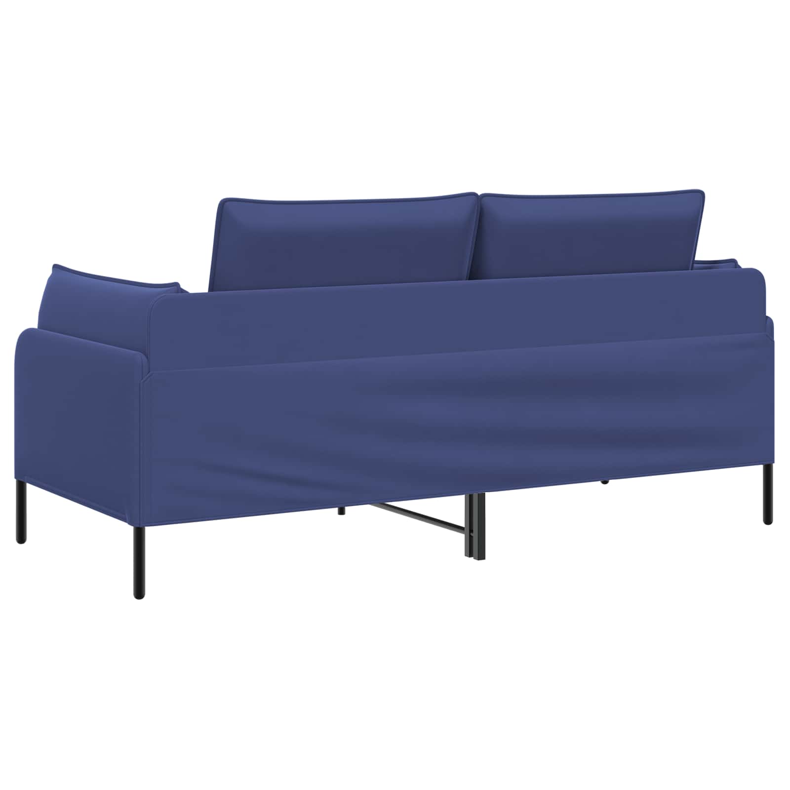 2-Zits Sofa 2-zits Politieblauw 188 x 81 x 89 cm fluweel