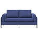 2-Zits Sofa 2-zits Politieblauw 188 x 81 x 89 cm fluweel
