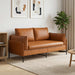 2-Zits Sofa Bruin 188 x 81 x 89 cm Kunstleer