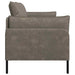 2-Zits Sofa Grijs 188 x 81 x 89 cm Kunstleer