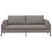 3-Zits Bank Taupe 222 x 81 x 89 cm Stof