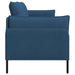 3-Zits Bank Blauw 222 x 81 x 89 cm Stof