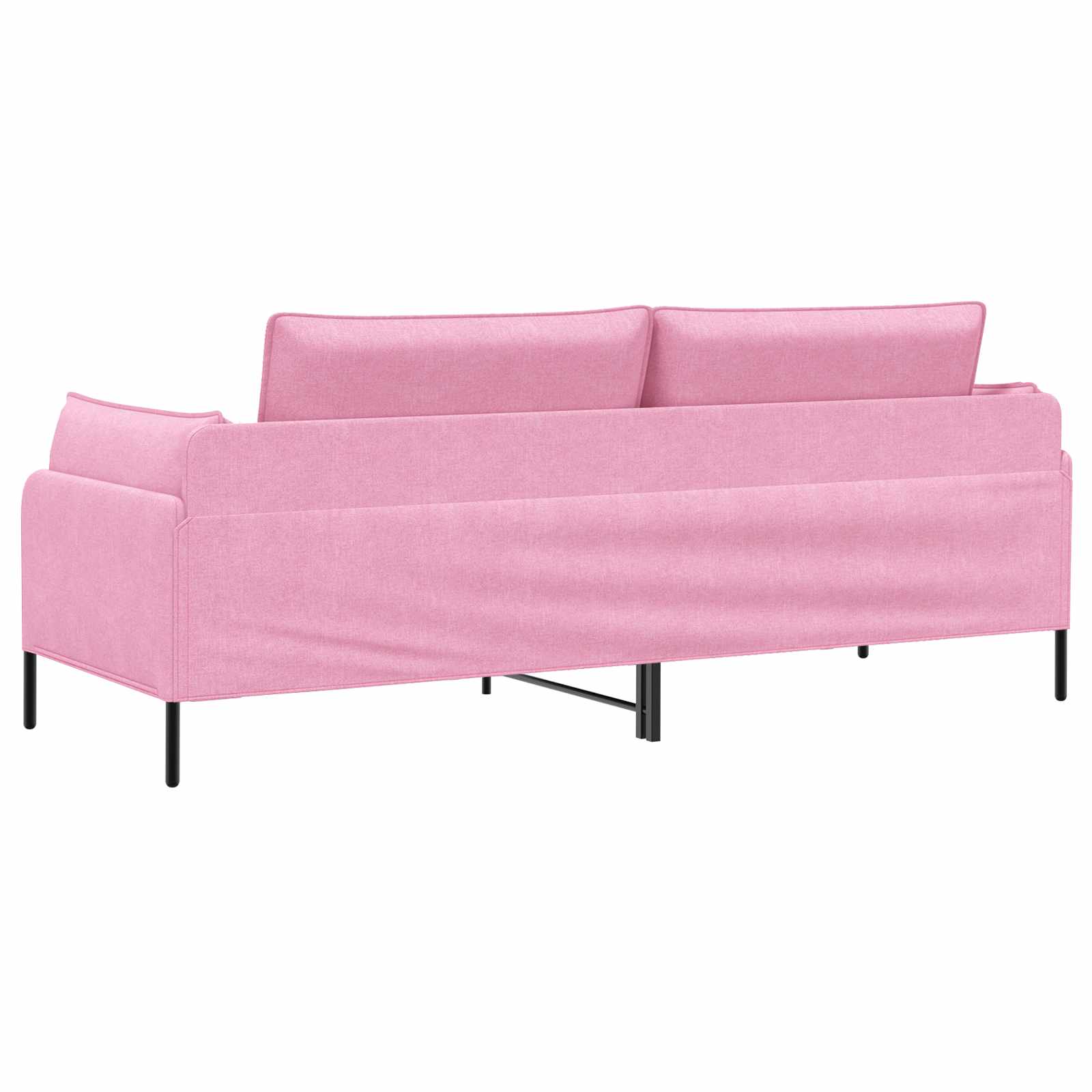 3-Zits Bank Roze 222 x 81 x 89 cm Stof