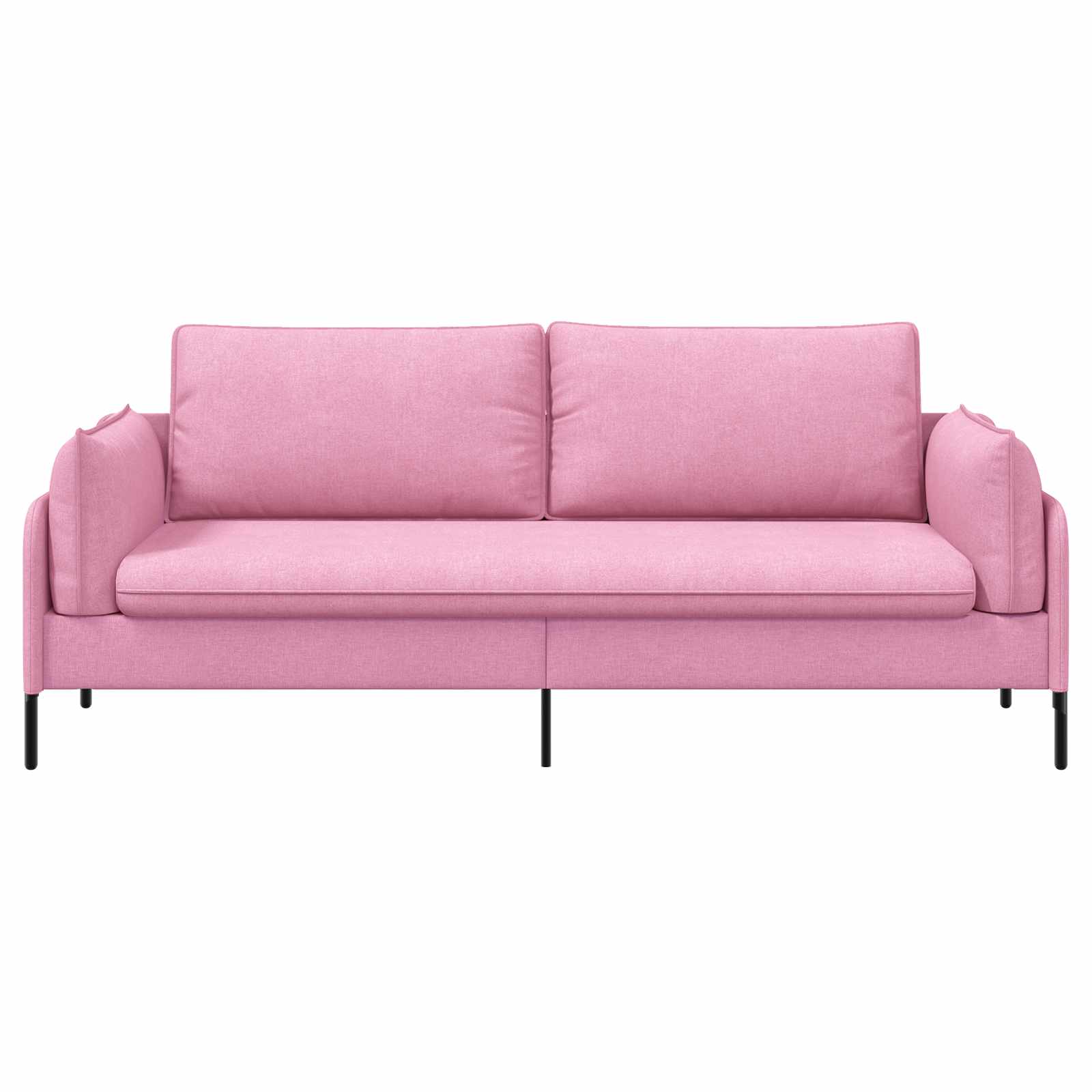 3-Zits Bank Roze 222 x 81 x 89 cm Stof