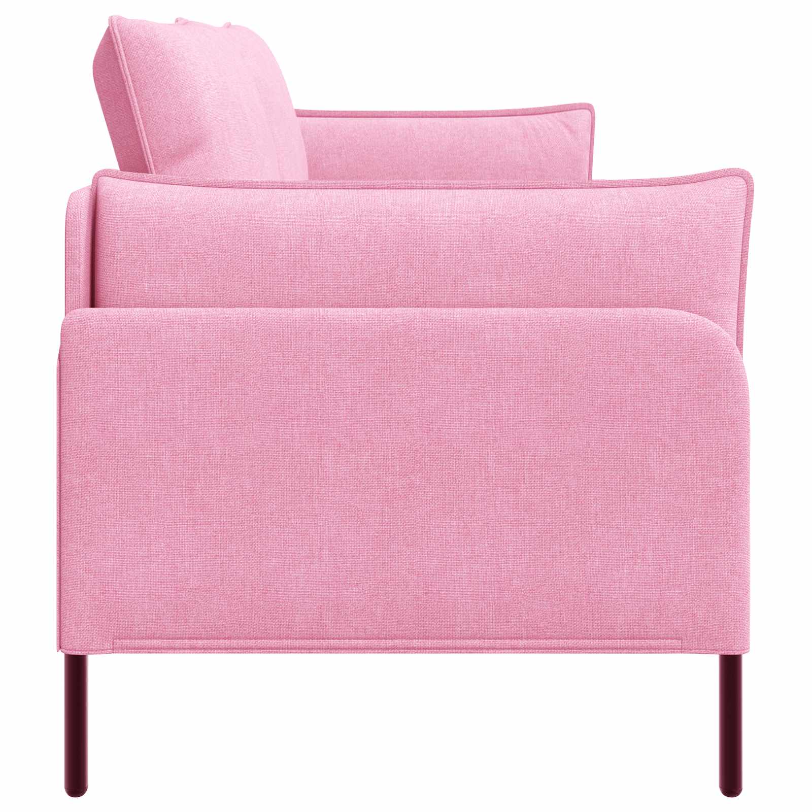 3-Zits Bank Roze 222 x 81 x 89 cm Stof
