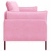 3-Zits Bank Roze 222 x 81 x 89 cm Stof