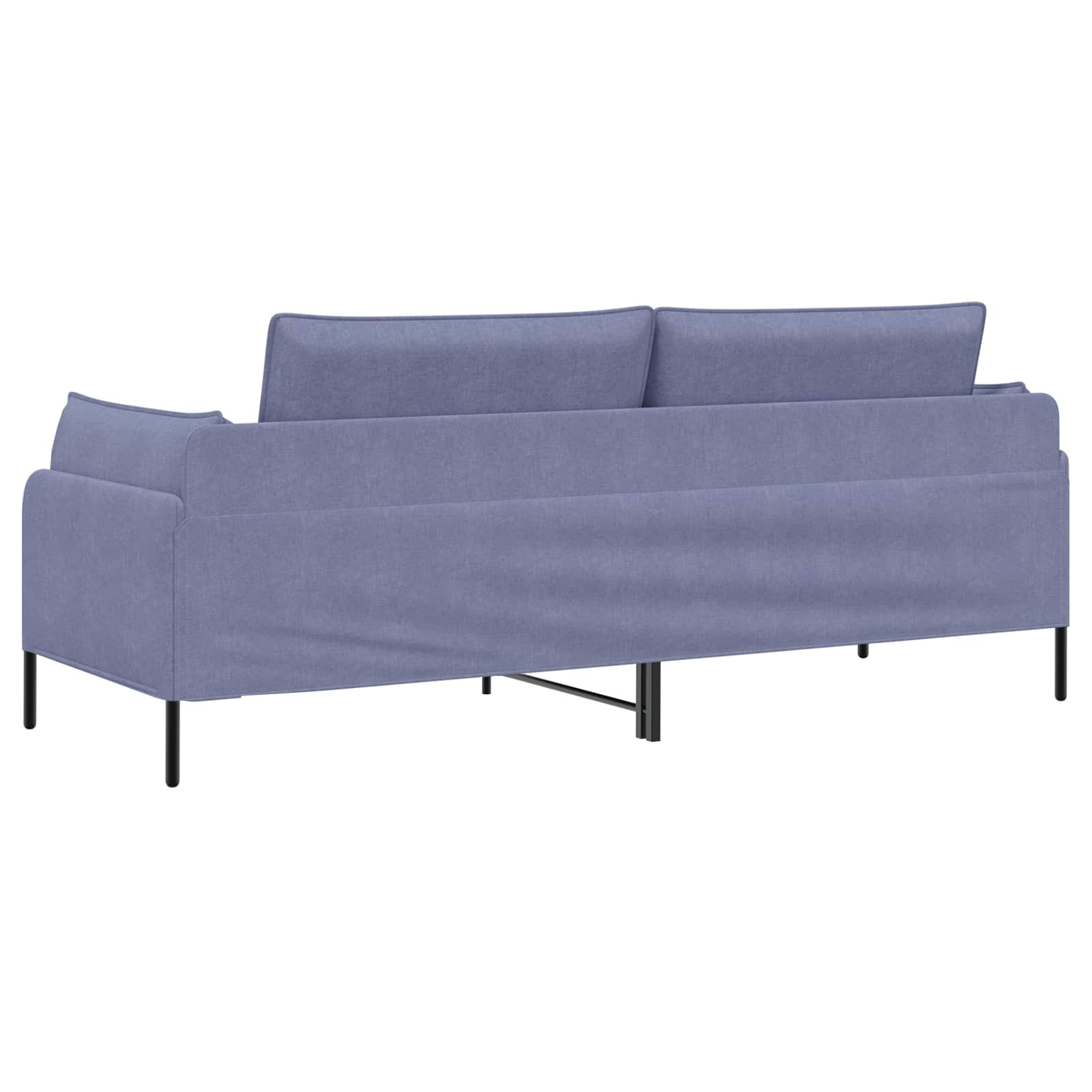 3-Zits Bank Jeans Blauw 222 x 81 x 89 cm Stof