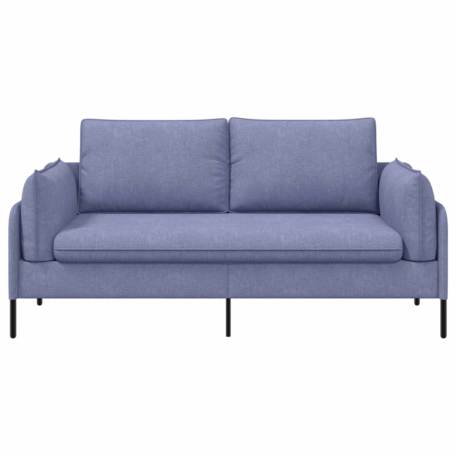 3-Zits Bank Jeans Blauw 222 x 81 x 89 cm Stof
