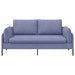 3-Zits Bank Jeans Blauw 222 x 81 x 89 cm Stof
