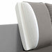 3-Zits Bank Lichtgrijs 222 x 81 x 89 cm fluweel