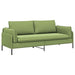 3-Zits Bank 3-zits Lichtgroen 222 x 81 x 89 cm fluweel