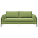 3-Zits Bank 3-zits Lichtgroen 222 x 81 x 89 cm fluweel
