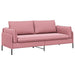 3-Zits Bank Roze 222 x 81 x 89 cm fluweel