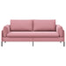3-Zits Bank Roze 222 x 81 x 89 cm fluweel