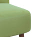 Slipper Stoel Lichtgroen fluweel