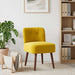Slipper Stoel Geel fluweel