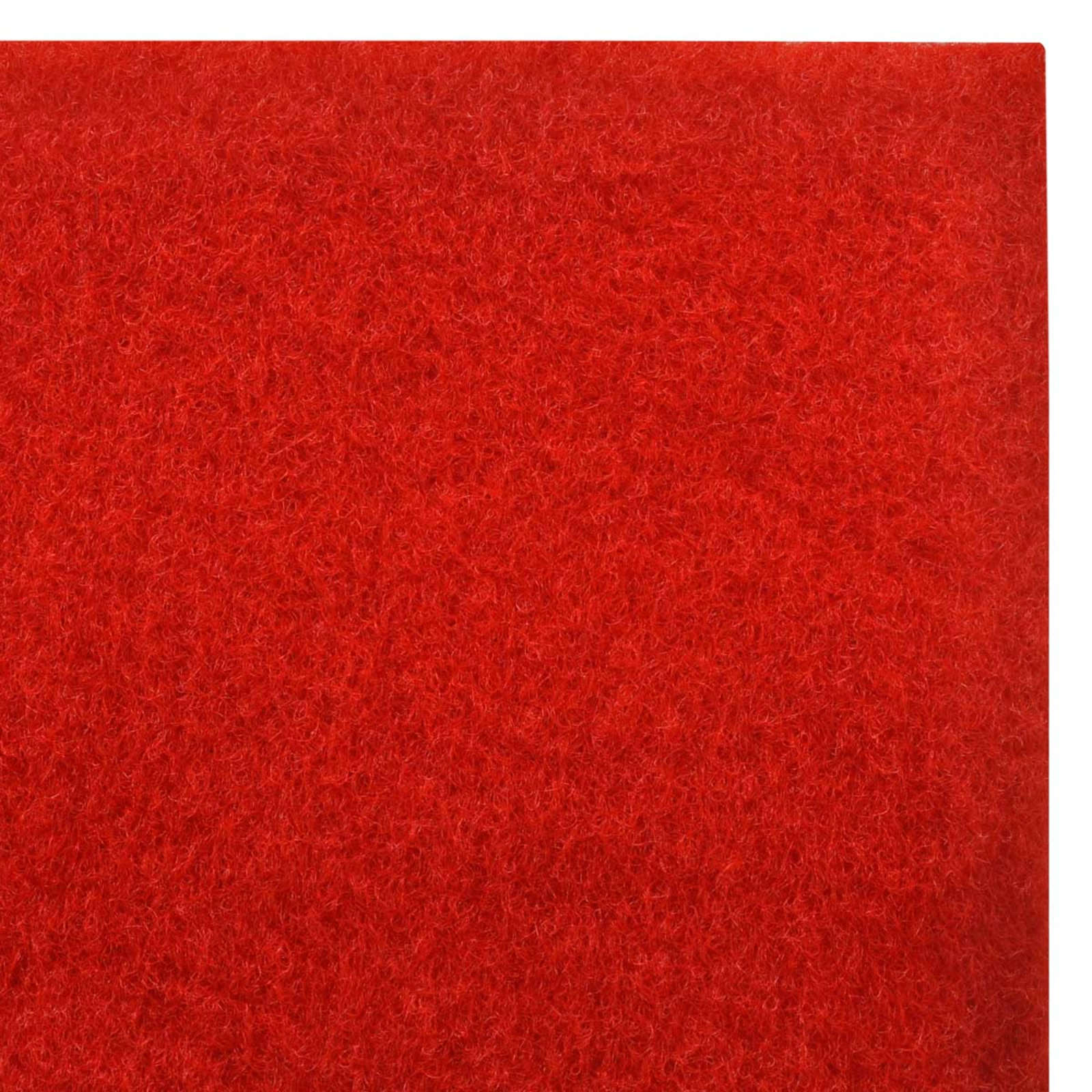 Tapijt Rood 1 x 10 m Polyester